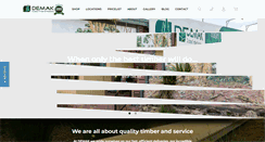 Desktop Screenshot of demak.com.au