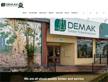 Tablet Screenshot of demak.com.au